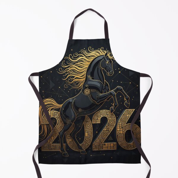 Item preview, Fiery Horse 2026 design, geometric, ornate, ornamental, dynamic designed and sold by 4Seasons.