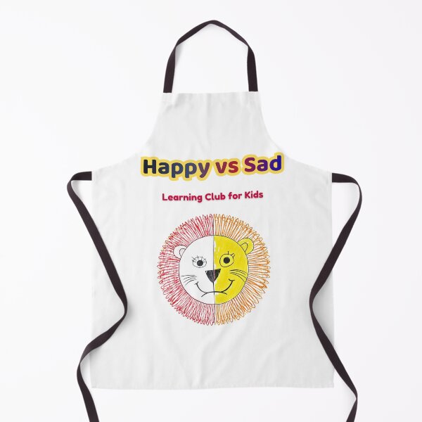 Item preview, Happy vs Sad – Cute Lion Emotions | Learning Club for Kids designed and sold by AME Kids Designs.