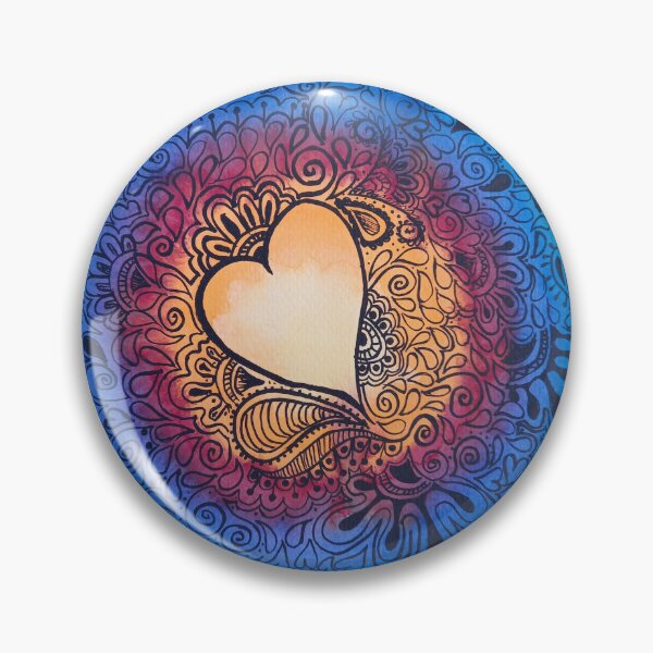 Item preview, glowing heart designed and sold by Goozeling.