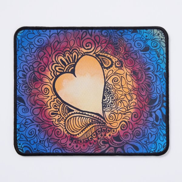Item preview, glowing heart designed and sold by Goozeling.