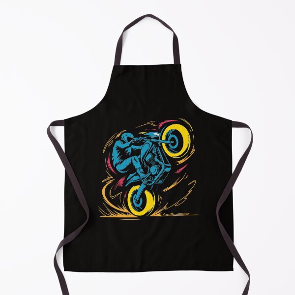 Item preview, Wheelie Motocross Supermoto Supermotard Enduro Abstract designed and sold by margaridroso.
