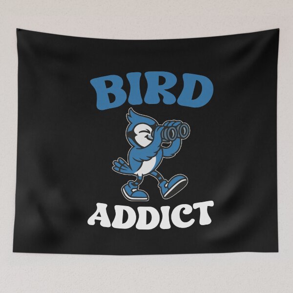 Item preview, Bird Addict Funny Avian Quote designed and sold by SharpThreadZ.