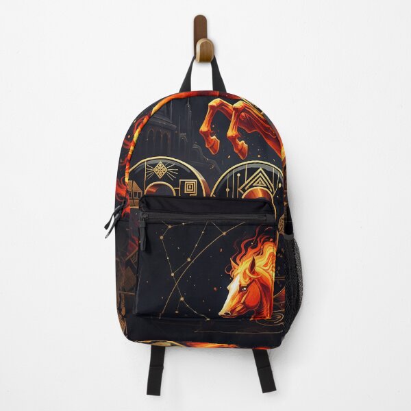 Item preview, Fiery Horse 2026 design, geometric, ornate, ornamental, dynamic designed and sold by 4Seasons.