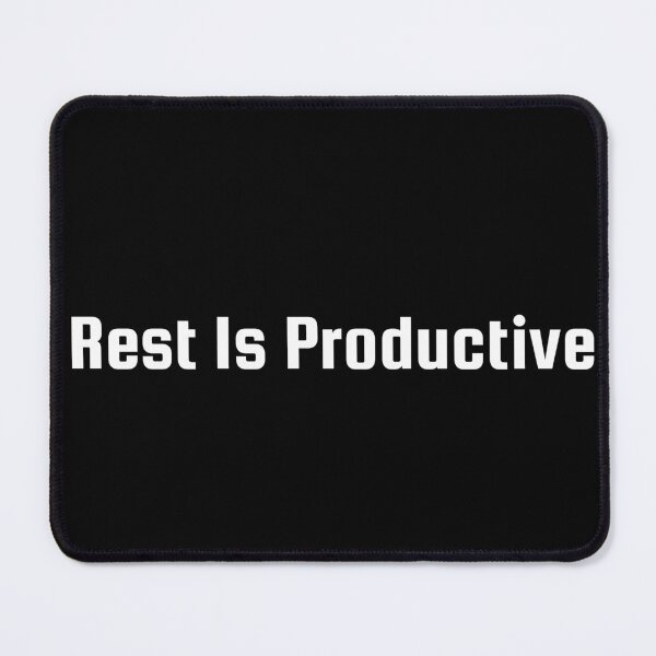 Item preview, Rest Is Productive designed and sold by Ninjacatoff.