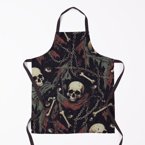 Item preview, Dark Occult Skulls Pattern designed and sold by SassyArtistry.