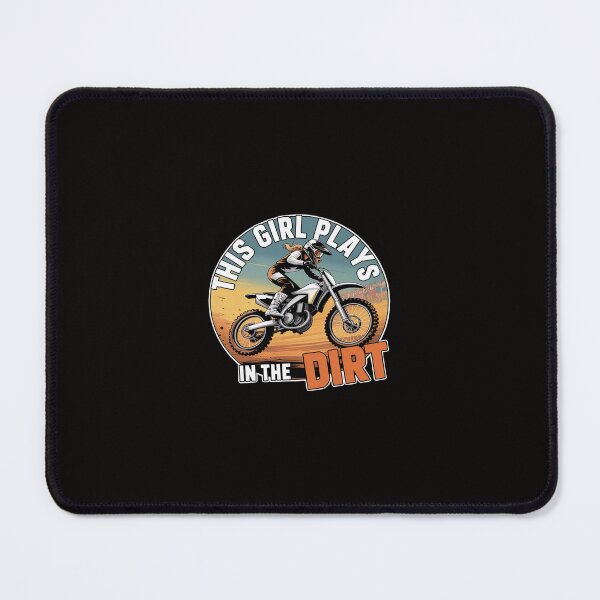 Item preview, This Girl Plays in the Dirt Biking Girls Dirt Bike designed and sold by margaridroso.