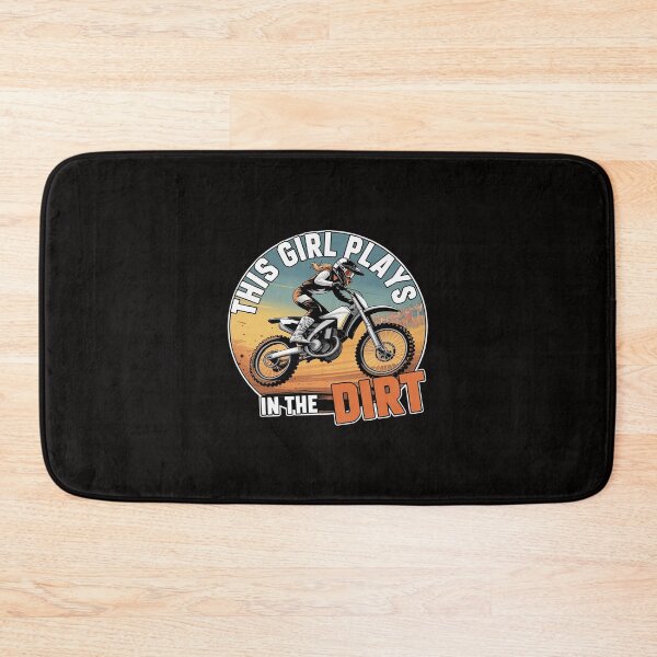 Item preview, This Girl Plays in the Dirt Biking Girls Dirt Bike designed and sold by margaridroso.
