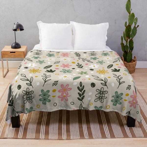 Item preview, Playful Floral Doodle Pattern designed and sold by SassyArtistry.