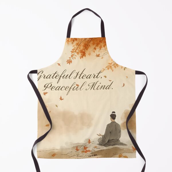 Item preview, Grateful Heart, Peaceful Mind: Zen Autumn Tranquility designed and sold by VibranPalette.