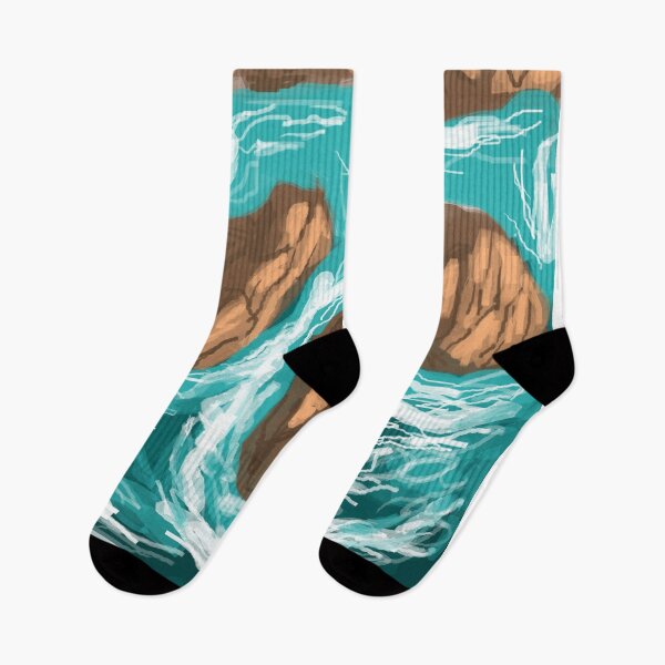Item preview, Ocean Surge and Coastal Rocks – Aerial Seascape Energy designed and sold by denip.
