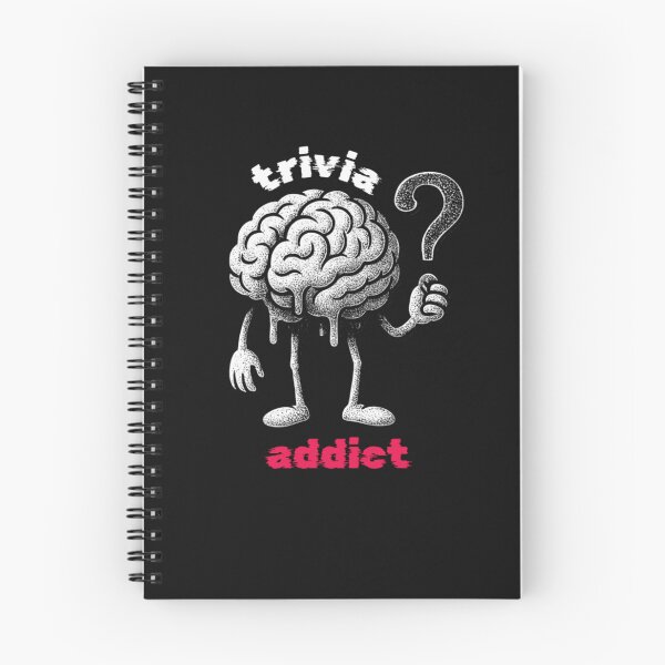 Item preview, Trivia Addict Funny Brain Pun designed and sold by SharpThreadZ.