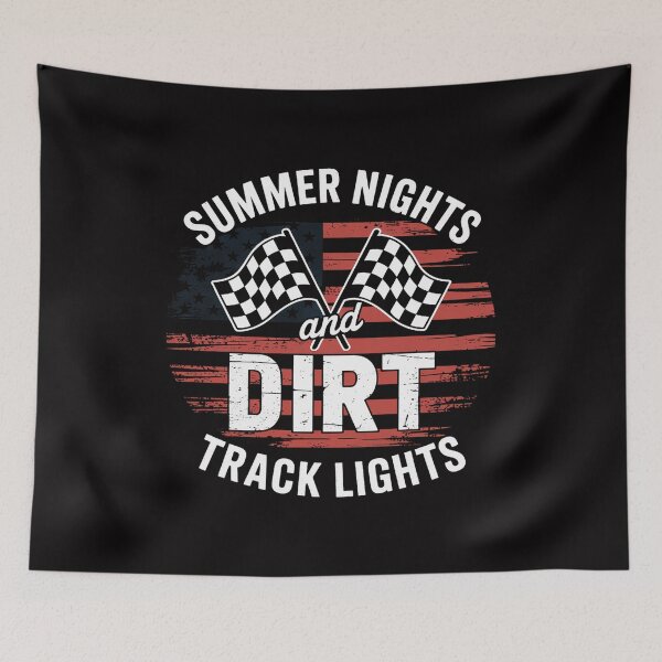 Item preview, Summer Nights Dirt Track Lights Racing Motocross designed and sold by Minoloinan.