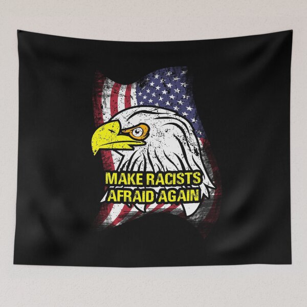 Item preview, Make Racist Afraid Again Anti Racist  designed and sold by CreativeStrike.