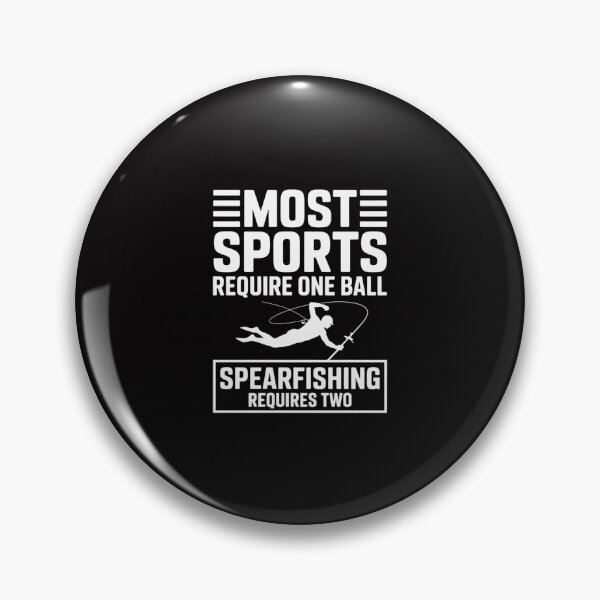 Item preview, Spearfisher Most Sports Require One Ball Spearfishing designed and sold by Minoloinan.