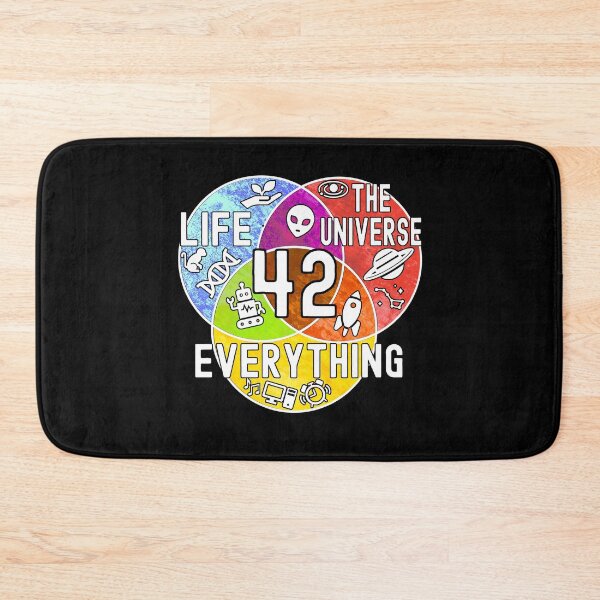 Item preview, 42 Venn Diagram Life Universe and Everything Math Teacher designed and sold by MathWare MathClips.