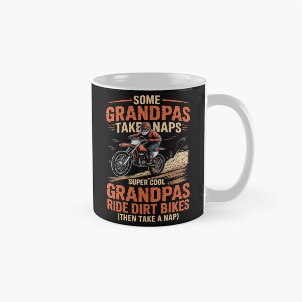 Item preview, Some Grandpas take naps supper cool Grandpas ride Dirt Bikes designed and sold by Minoloinan.