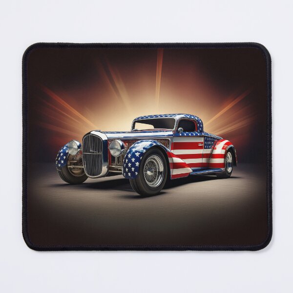 Item preview, Patriotic Clasic Hot Rod designed and sold by Art-Horizon.