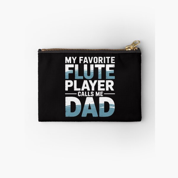 Item preview, Flute Player Father Saying Flutist Parent I Dad designed and sold by Minoloinan.