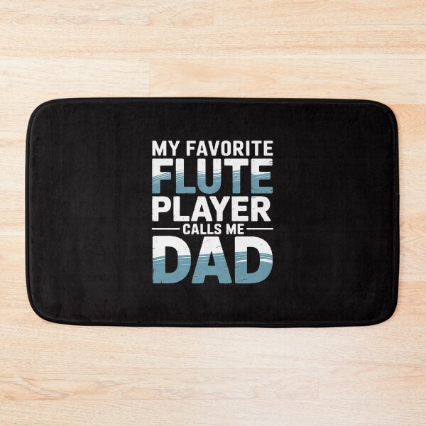 Item preview, Flute Player Father Saying Flutist Parent I Dad designed and sold by Minoloinan.
