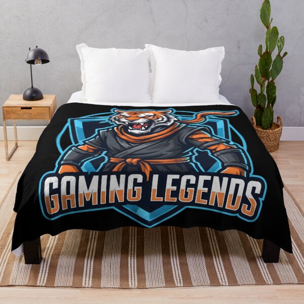 Item preview, Gaming Legends Tiger Warrior – Fearless Esports Samurai Logo Design designed and sold by SoulenCify.