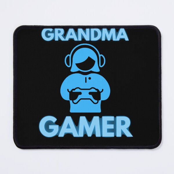 Item preview, Grandma Gamer Illustration designed and sold by StaticMood.