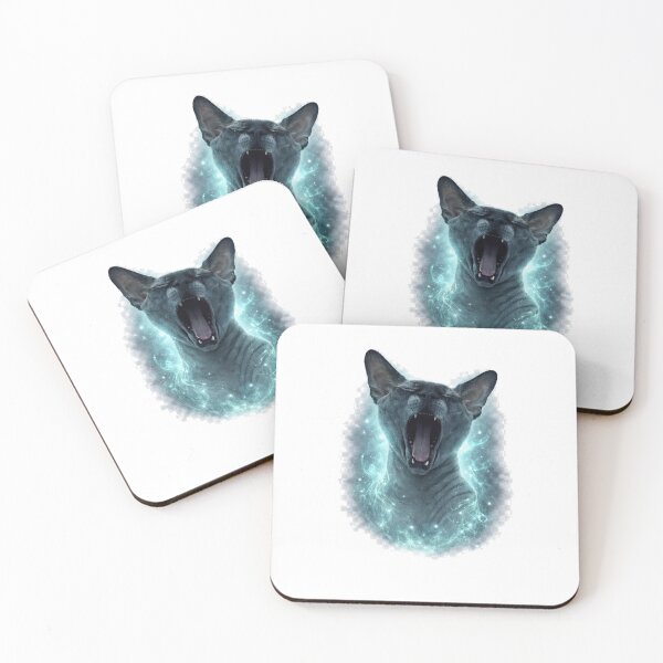 Item preview, Sphynx Cat With Electric Aura designed and sold by Furvisors.