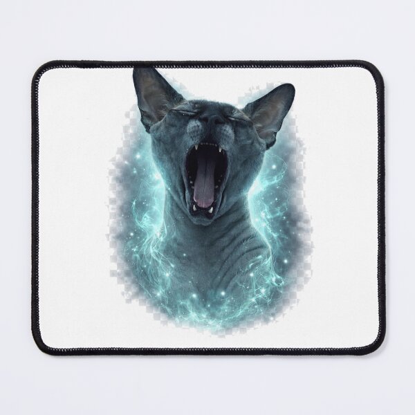 Item preview, Sphynx Cat With Electric Aura designed and sold by Furvisors.