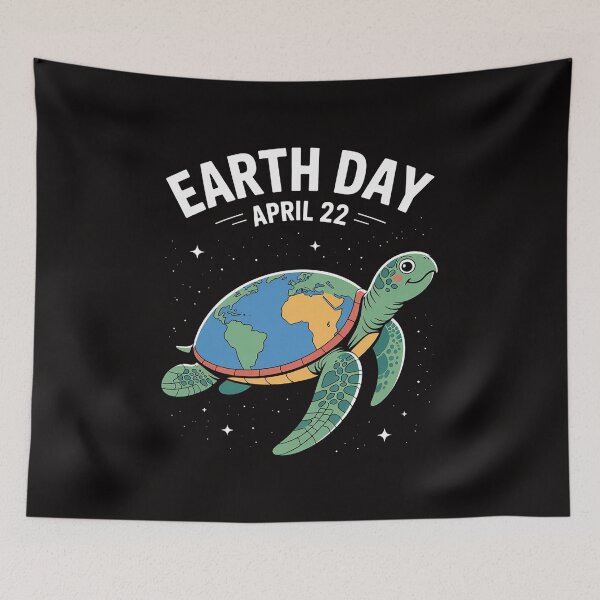 Item preview, Earth Day 2026 Restore Recycle Sea Turtle Save the Planet designed and sold by BotboutiquePre.