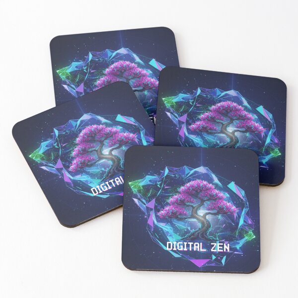 Item preview, Cyber Zen: Neon Bonsai Crystal designed and sold by JanRizz.