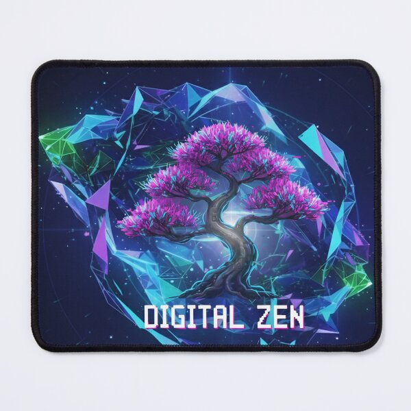 Item preview, Cyber Zen: Neon Bonsai Crystal designed and sold by JanRizz.