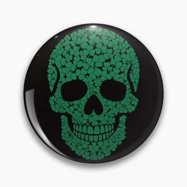 Item preview, Shamrock Skull Lucky Irish Skull St. Patrick's Day  designed and sold by BotboutiquePre.