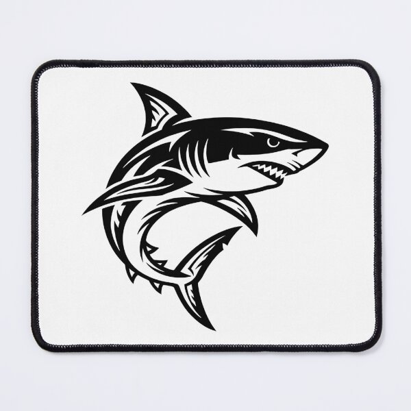 Item preview, Aggressive shark: Tribal ocean predator designed and sold by Fuechse.
