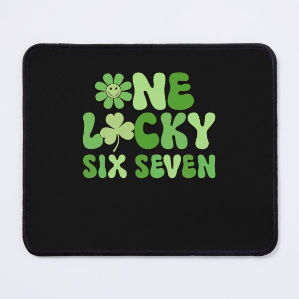 Item preview, One Lucky Six Seven Shamrock 67 St Patricks Day Irish 6 7 designed and sold by yaginoie.