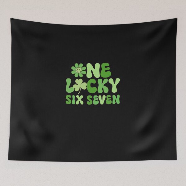 Item preview, One Lucky Six Seven Shamrock 67 St Patricks Day Irish 6 7 designed and sold by yaginoie.
