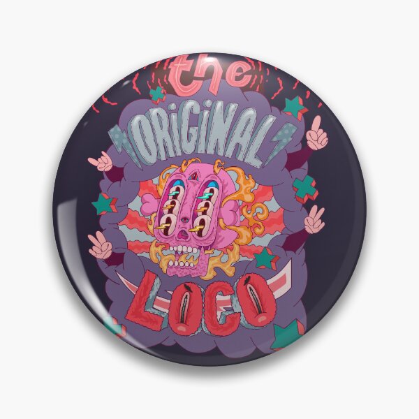 Item preview, The original loco flash &  pink skull designed and sold by Franco Moody.