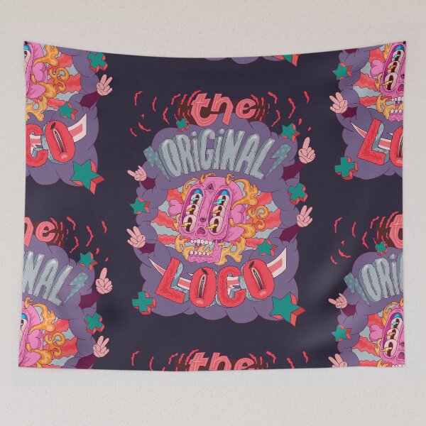 Item preview, The original loco flash &  pink skull designed and sold by Franco Moody.