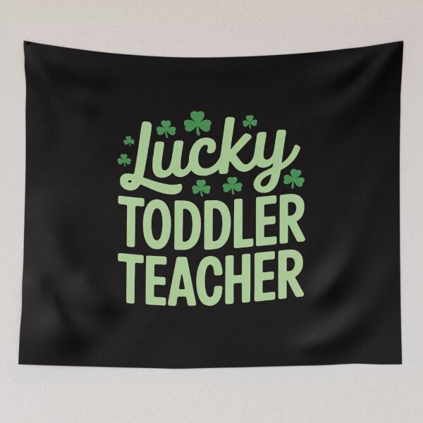 Item preview, St Patricks Day Lucky Toddler Teacher Shamrock for Men Women designed and sold by BotboutiquePre.