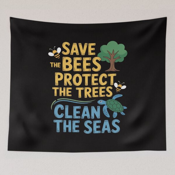 Item preview, Recycling Environmentalist Bees Trees Earth Day Nature Lover designed and sold by BotboutiquePre.