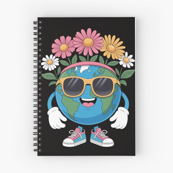 Item preview, Happy Earth Day Cute Earth With Floral Earth Day 2026 designed and sold by BotboutiquePre.