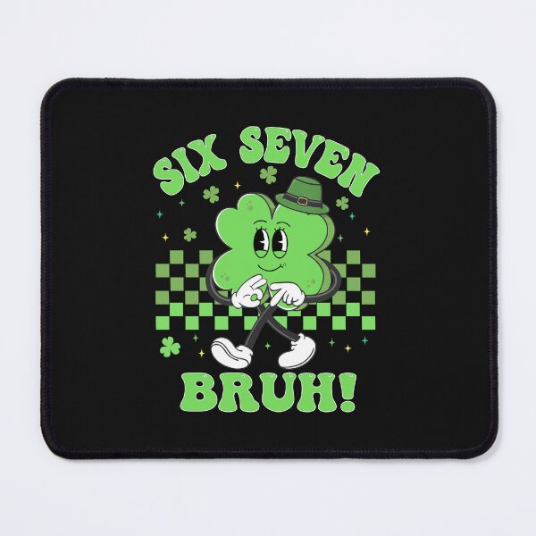 Item preview, Bruh Six Seven 67 St Patricks Day Shamrock 6 7 Meme Irish designed and sold by yaginoie.
