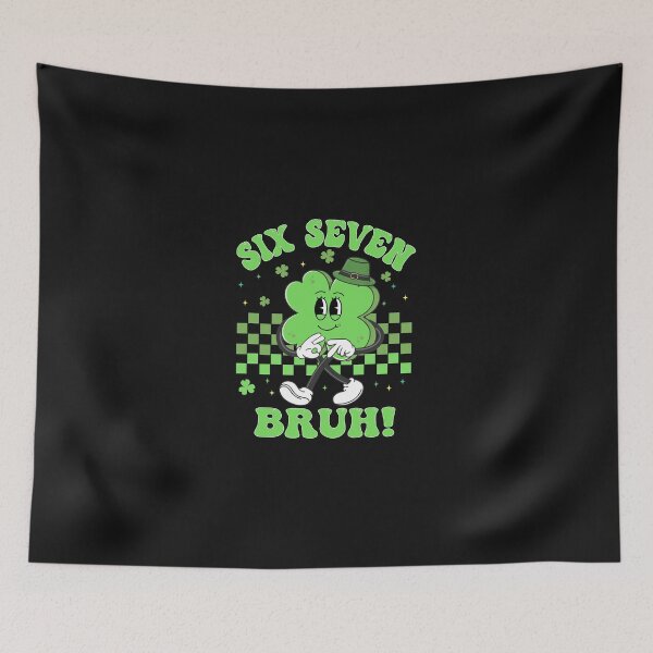 Item preview, Bruh Six Seven 67 St Patricks Day Shamrock 6 7 Meme Irish designed and sold by yaginoie.