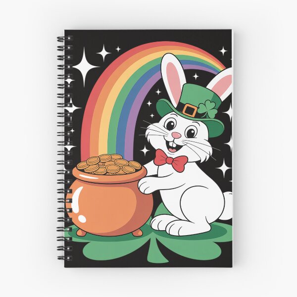 Item preview, Golden Pot Of Coins St Patricks Day Bunny Leprechaun Lucky  designed and sold by BotboutiquePre.