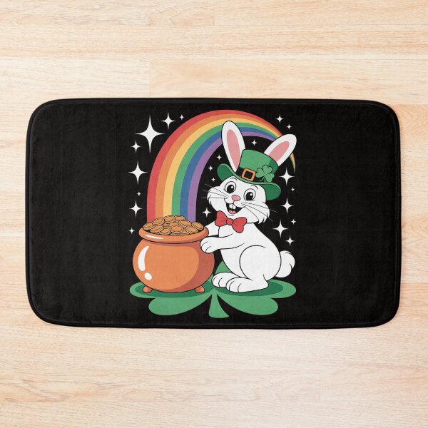 Item preview, Golden Pot Of Coins St Patricks Day Bunny Leprechaun Lucky  designed and sold by BotboutiquePre.