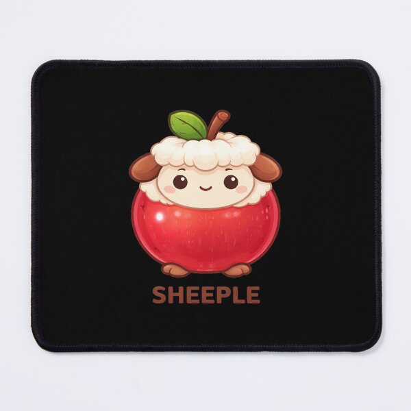 Item preview, Sheeple — Kawaii Apple Sheep designed and sold by DreamMachine69.