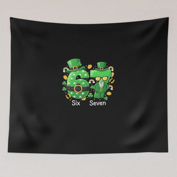Item preview, 67 Six Seven Funny 6 7 Meme St Patricks Day Leprechaun 67 designed and sold by yaginoie.