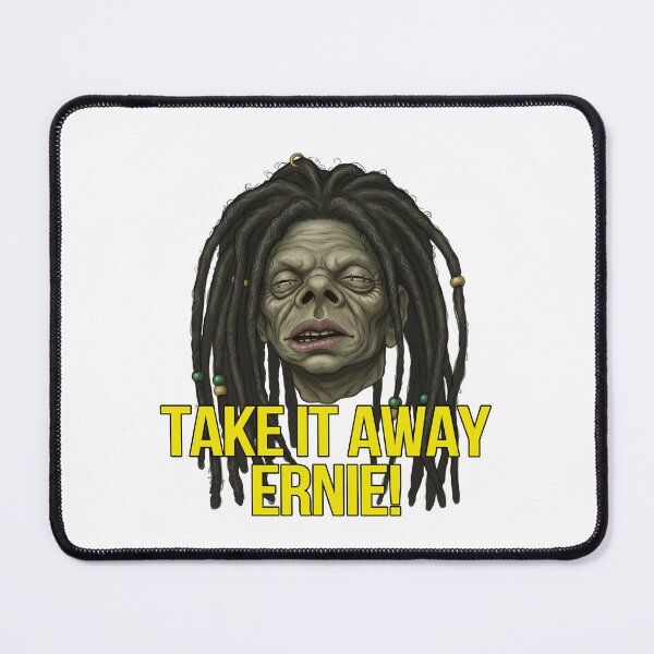 Item preview, Take It Away Ernie Shrunken Head - Wizard Knight Bus Fan Art designed and sold by Greemo03.