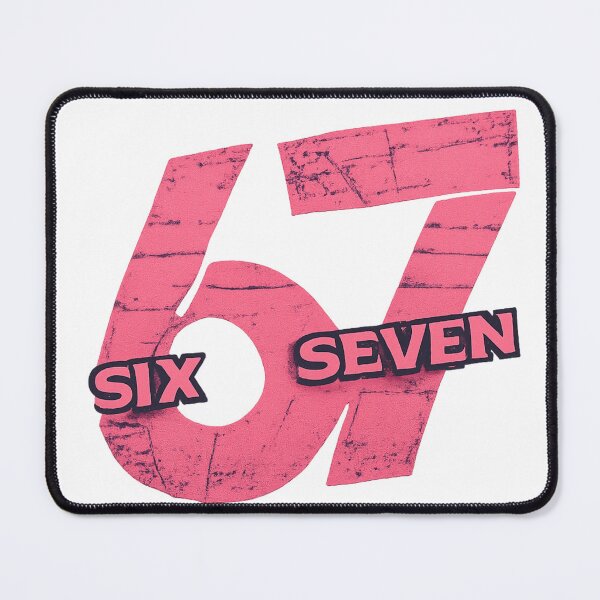 Item preview, 67 Six Seven Number Logo Long Sleeve Shirt | Minimal Streetwear Graphic Tee | Bold Numeric Style Top designed and sold by YASboutik.