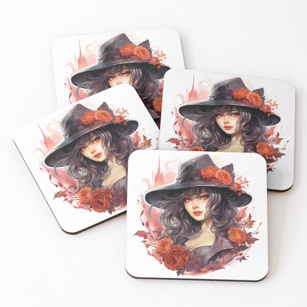 Item preview, Valentine's Love Witch With Roses designed and sold by Poison-Potion.