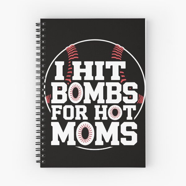 Item preview, Baseball I Hit Bombs for Hot Moms Baseball Mom designed and sold by silladive.