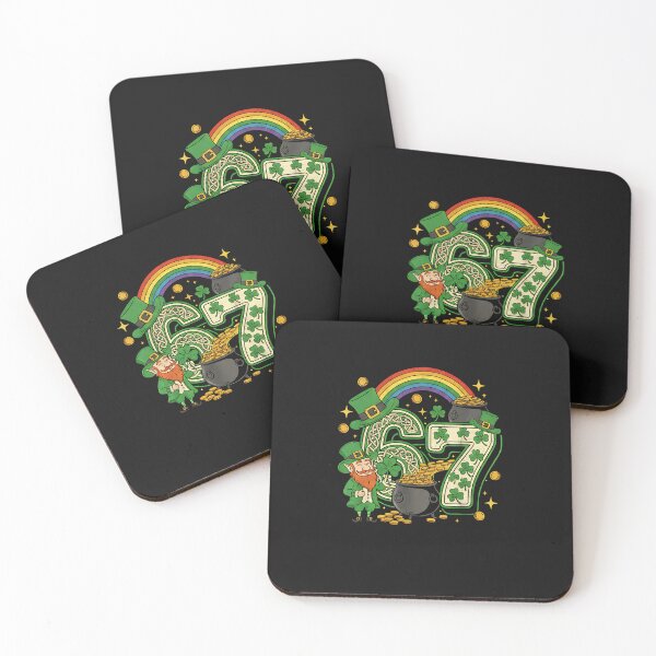 Item preview, 67 Bruh St Patricks Day Six Seven Shamrock 6 7 Irish Meme  designed and sold by yaginoie.